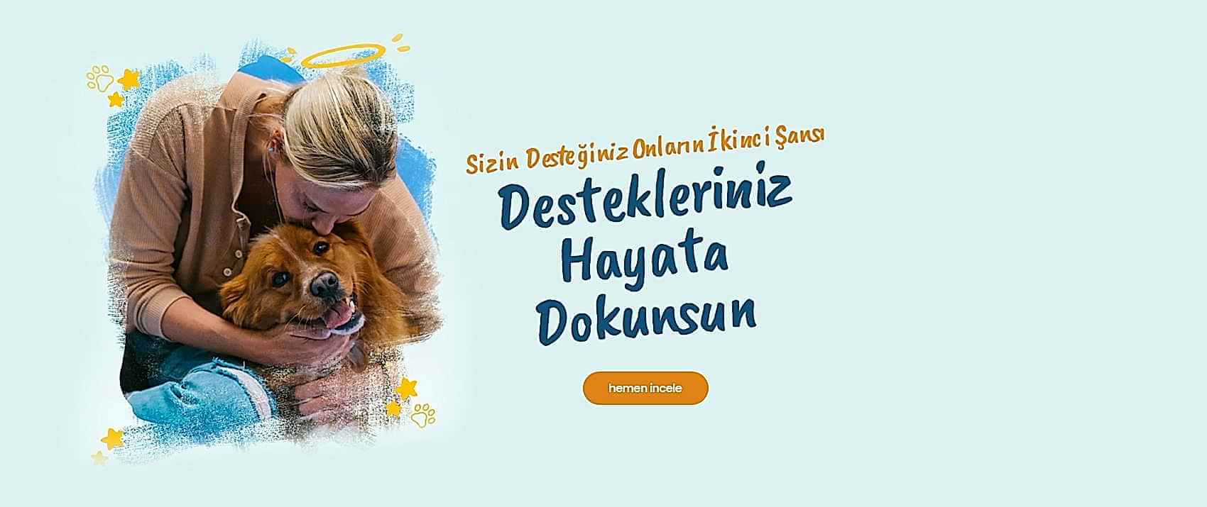 Yedikule Hayvan Barınağı Destek Kartı
