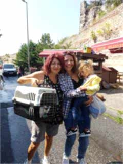 Ayşegül kedicik yuva buldu 